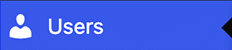 The Users item highlighted in the WordPress admin sidebar.